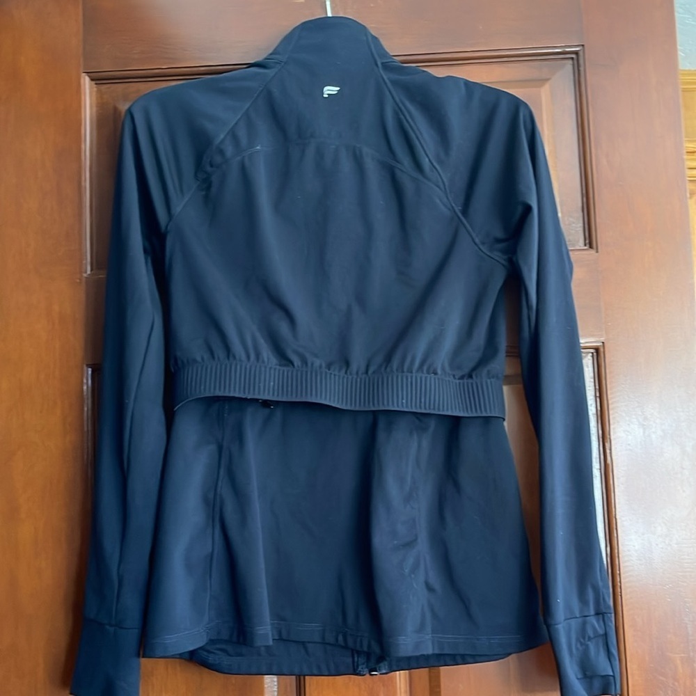 Fabletics Trinity, Performance Black Jacket Size … - image 6